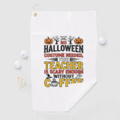 Serviette De Golf Professeur Halloween Pas de Costume Nécessaire Drô (En situation)