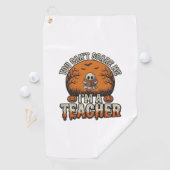 Serviette De Golf Professeur Halloween Vous Ne Pouvez Pas M'effrayer (En situation)