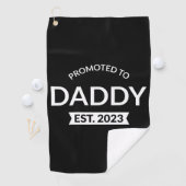 Serviette De Golf Promu À Daddy Est. 2023 II (En situation)