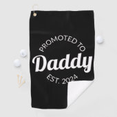 Serviette De Golf Promu À Daddy Est. 2024 I (En situation)