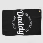 Serviette De Golf Promu À Daddy Est. 2025 I (Horizontal)