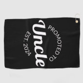 Serviette De Golf Promu À Oncle Est. 2024 I (Horizontal)