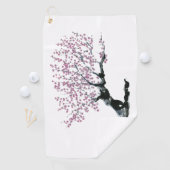 Serviette De Golf Prunier (En situation)