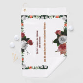 Serviette De Golf Psaume 11:5, No Violence (En situation)