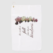Serviette De Golf Psaume 33 (Devant)