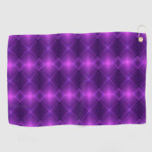 Serviette De Golf Purple towel featuring a symmetrical pattern  (Horizontal)