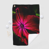 Serviette De Golf Purple Wild Flower gtcna (En situation)