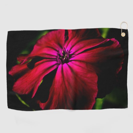 Serviette De Golf Purple Wild Flower gtcna (Horizontal)