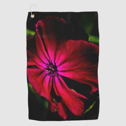 Serviette De Golf Purple Wild Flower gtcna (Devant)