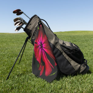 Serviette De Golf Purple Wild Flower gtcna