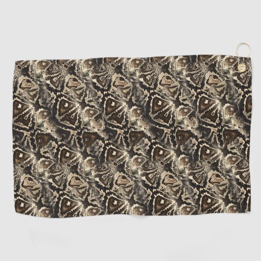 Serviette De Golf Python Skin (Horizontal)