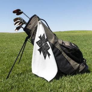 Serviette De Golf Quatre éclairs avec coups de tonnerre