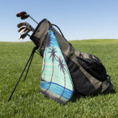 Serviette De Golf Quatre Palmes (Vert)