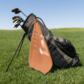 Serviette De Golf Que dit le renard ?? (Vert)