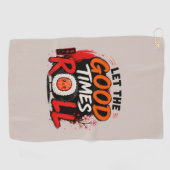 Serviette De Golf Que les bons temps roulent  (Horizontal)