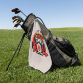 Serviette De Golf Que les bons temps roulent  (Vert)