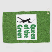 Serviette De Golf Queen of the Green golf (Horizontal)