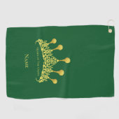 Serviette de golf Queen of the Green Women's (Horizontal)