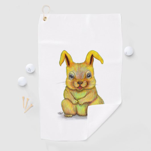 Serviette De Golf Rabbit d'eau (En situation)
