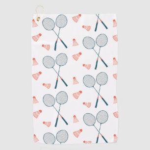 Serviette De Golf Racquet de Birdie Racquet Vintage de Badminton