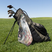 Serviette De Golf Ragdoll Chat en anglais Garden (Vert)