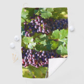 Serviette De Golf Raisins (En situation)