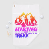 Serviette De Golf Randonnée ou trekking (En situation)