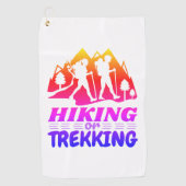 Serviette De Golf Randonnée ou trekking (Devant)