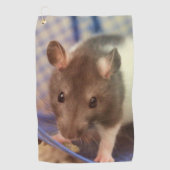 Serviette De Golf rat de bébé (Devant)