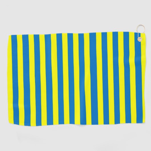 Serviette De Golf Rayures (Horizontal)