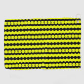 Serviette De Golf Rayures de la Savane (Horizontal)