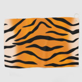 Serviette De Golf Rayures de tigre (Horizontal)