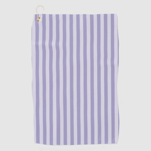 Serviette De Golf Rayures violettes (Devant)