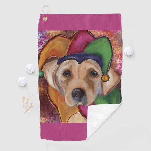 SERVIETTE DE GOLF RÉCUPÉRATION DE LABRADOR (En situation)