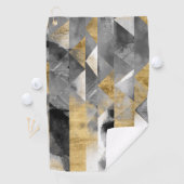 Serviette De Golf Réflexions dorées I (En situation)