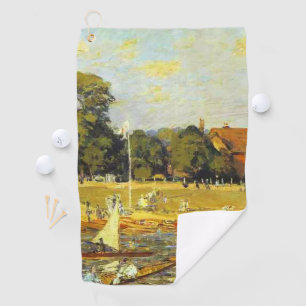 Serviette De Golf Regatta at Hampton Court Alfred Sisley Poster
