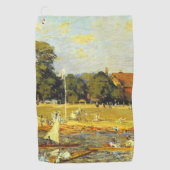 Serviette De Golf Regatta at Hampton Court Alfred Sisley Poster (Devant)
