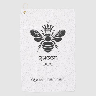 Serviette De Golf "Reine Abeille" Personnalisé