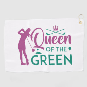 Serviette De Golf Reine Du Vert