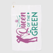 Serviette De Golf Reine Du Vert (Devant)