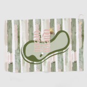 Serviette De Golf Reine du Vert (Horizontal)