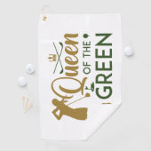 Serviette De Golf Reine Du Vert (En situation)