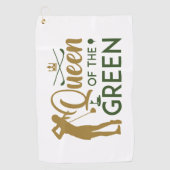 Serviette De Golf Reine Du Vert (Devant)