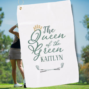 SERVIETTE DE GOLF REINE GOLF GAL DU VERT NOM