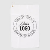 Serviette De Golf Remplacement et personnalisation faciles du logo | (Devant)