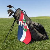 Serviette De Golf République dominicaine (Vert)