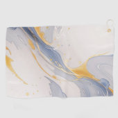 Serviette De Golf Restez sec, jouez mieux : Top Golf Towers sur Zazz (Horizontal)