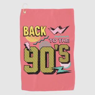 Serviette De Golf Retour aux années 90