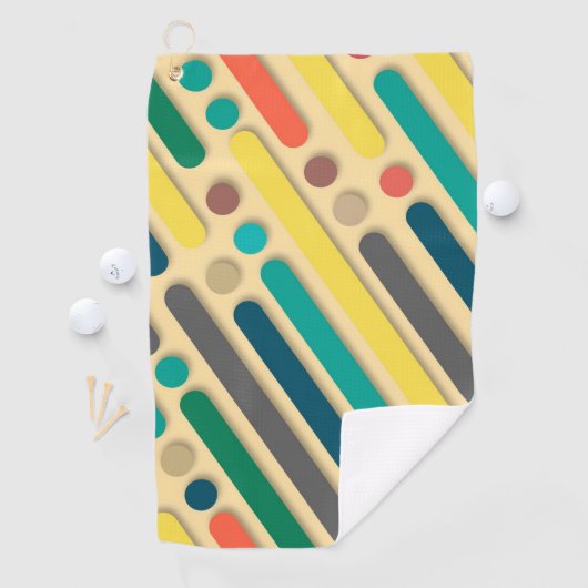 Serviette De Golf Rétro (En situation)