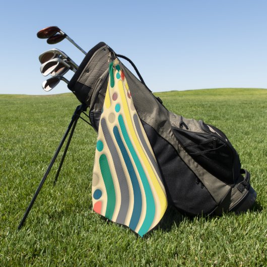 Serviette De Golf Rétro (Vert)